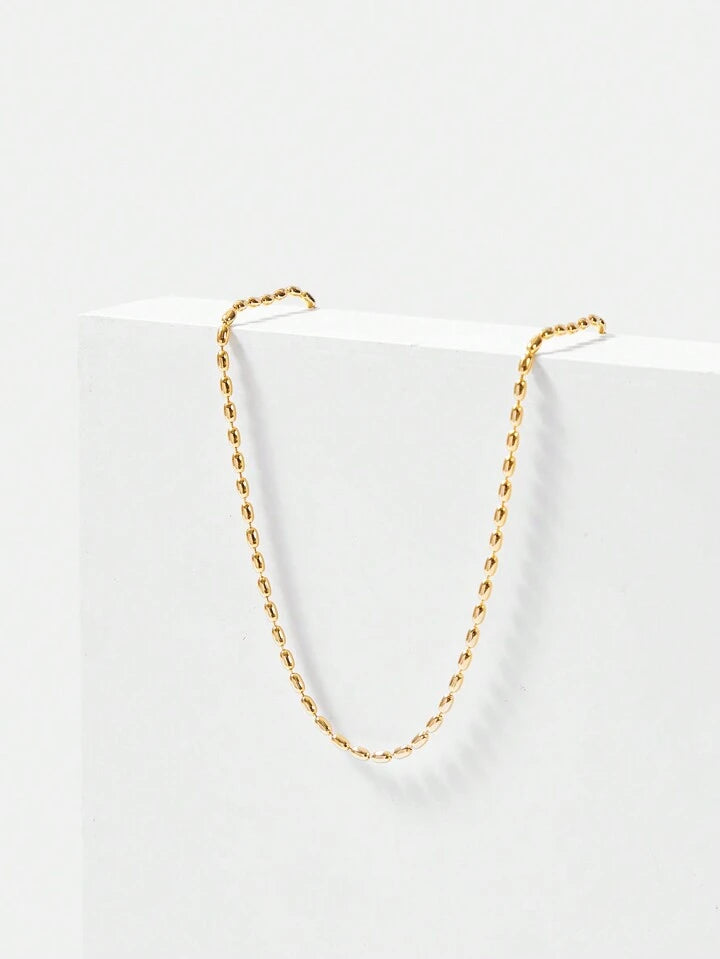 Herringbone chain necklace