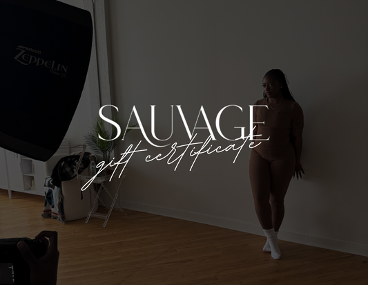 Sauvage E - Gift Certificate