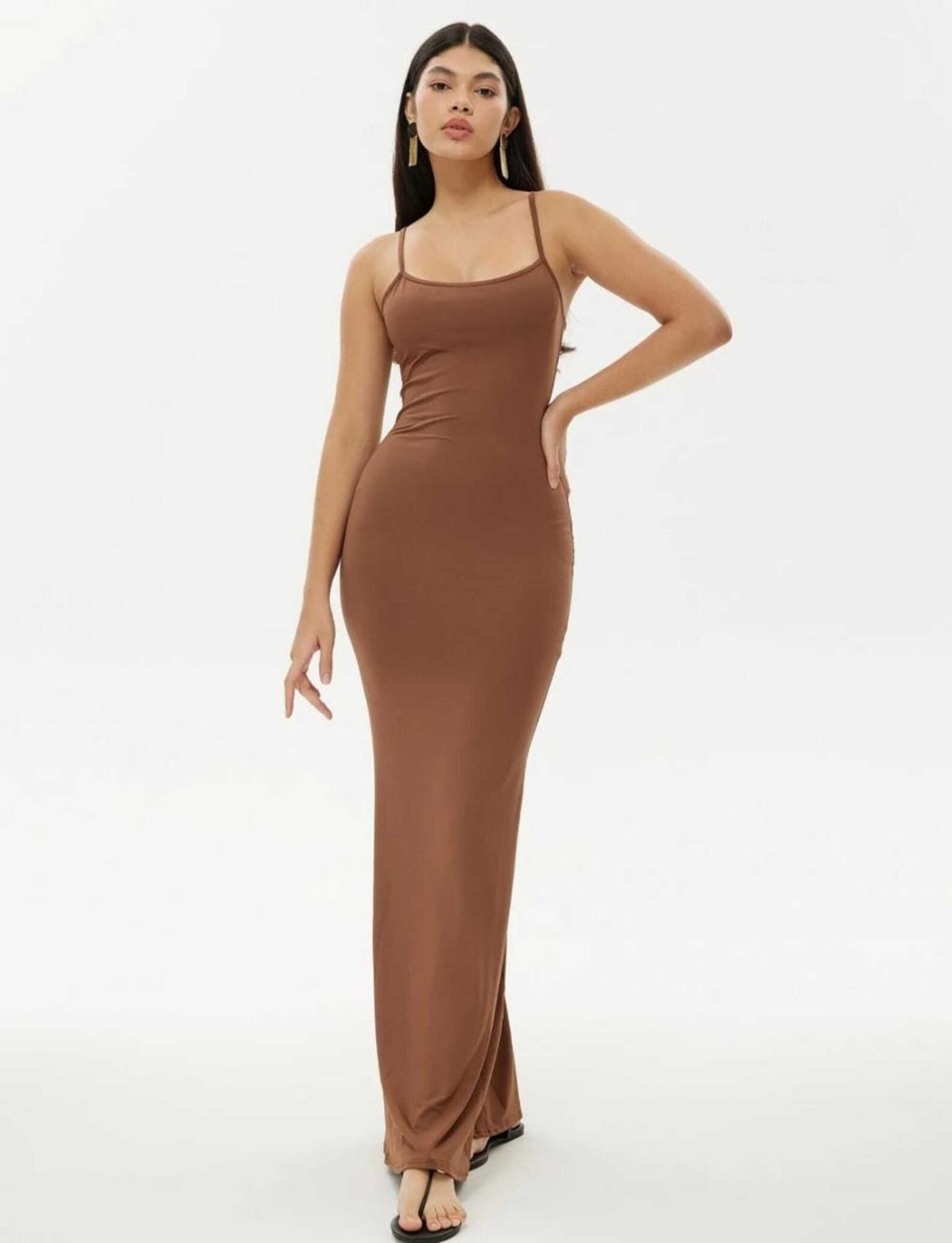 Sauvage Long Slip Dress - SEEN ON TIKTOK